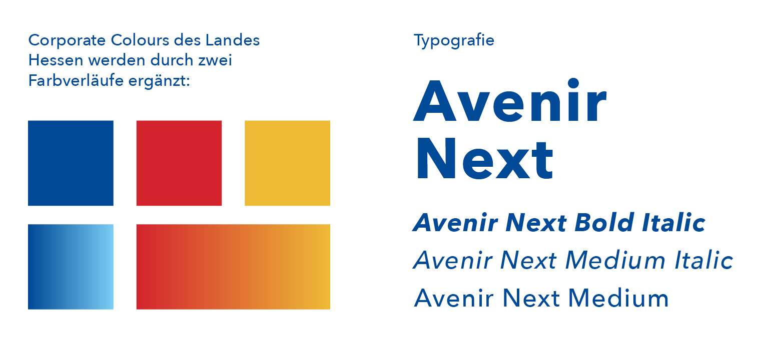 Logodesign: Digitaler Wandel für das Land Hessen 5 DBF DMS4.0 DigitalerWandel Logodesign Hessen CorporateColours Typografie