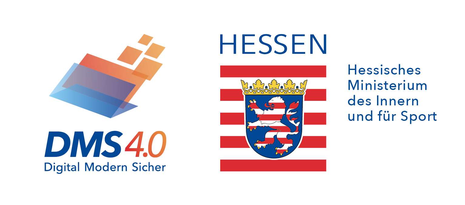 Logodesign: Digitaler Wandel für das Land Hessen 8 DBF DMS4.0 DigitalerWandel Logodesign Hessenlogo neu