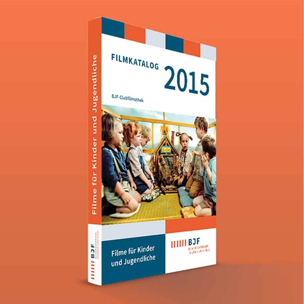 Corporate Design, Implementierung – BJF Bundesverband Jugend und Film 9 Cover Filmkatalog Design