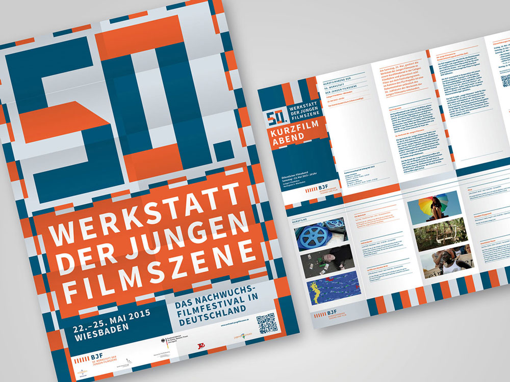 Corporate Design, Implementierung – BJF Bundesverband Jugend und Film 10 Kampange für Junge Film Werkstatt