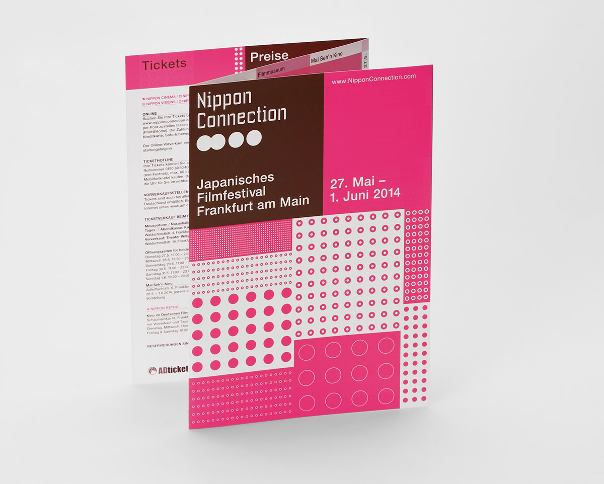 Kampagnengestaltung Flyer Nippon Connection Designbuero Frankfurt