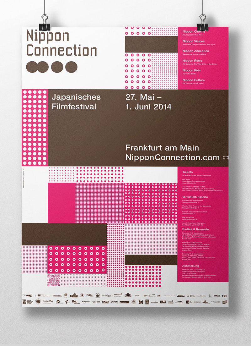 Kampagnengestaltung Plakat 2014 Nippon Connection Designbuero Frankfurt