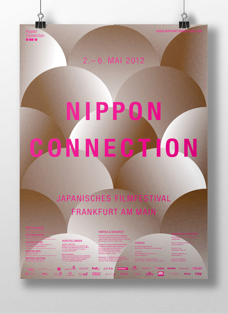 Kampagnengestaltung Poster 2012 b Nippon Connection Designbuero Frankfurt