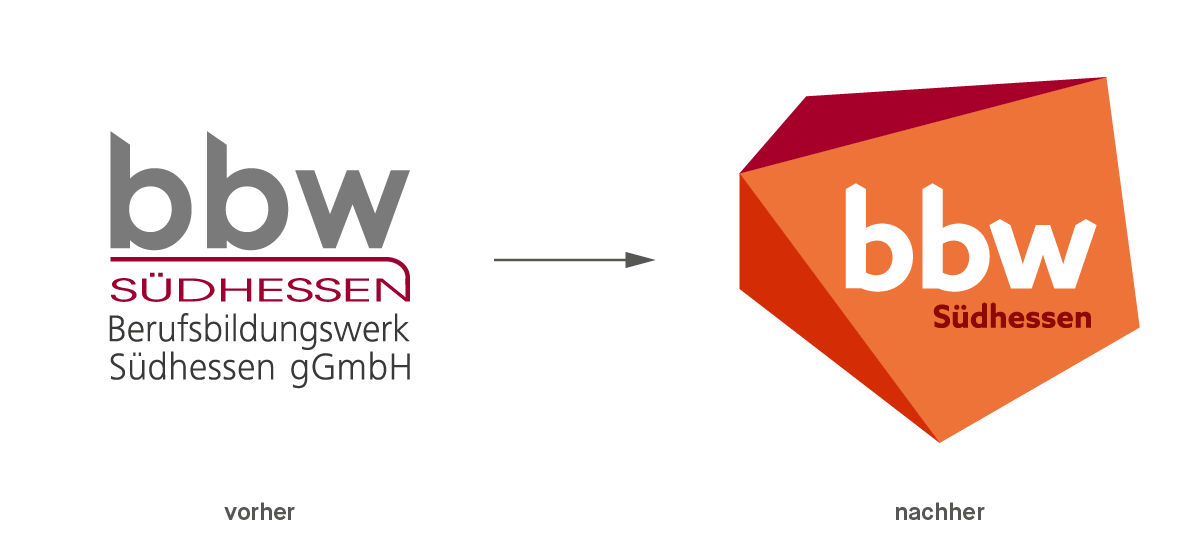 dbf designbuero frankfurt corporate design bbw logo vergleich