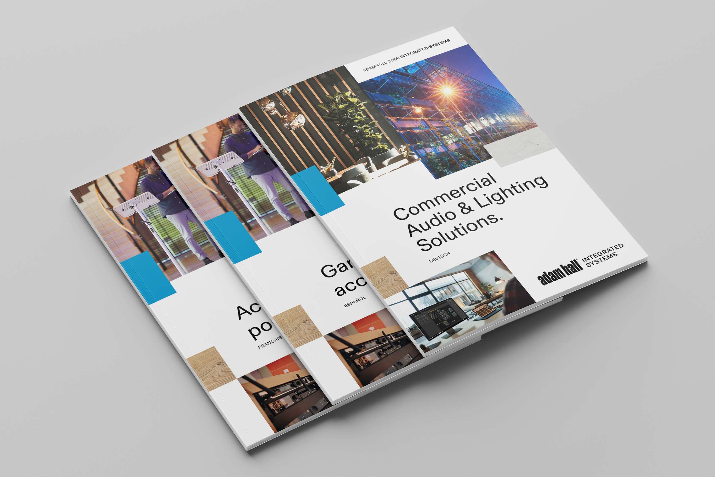 dbf adam hall integrated systems broschure