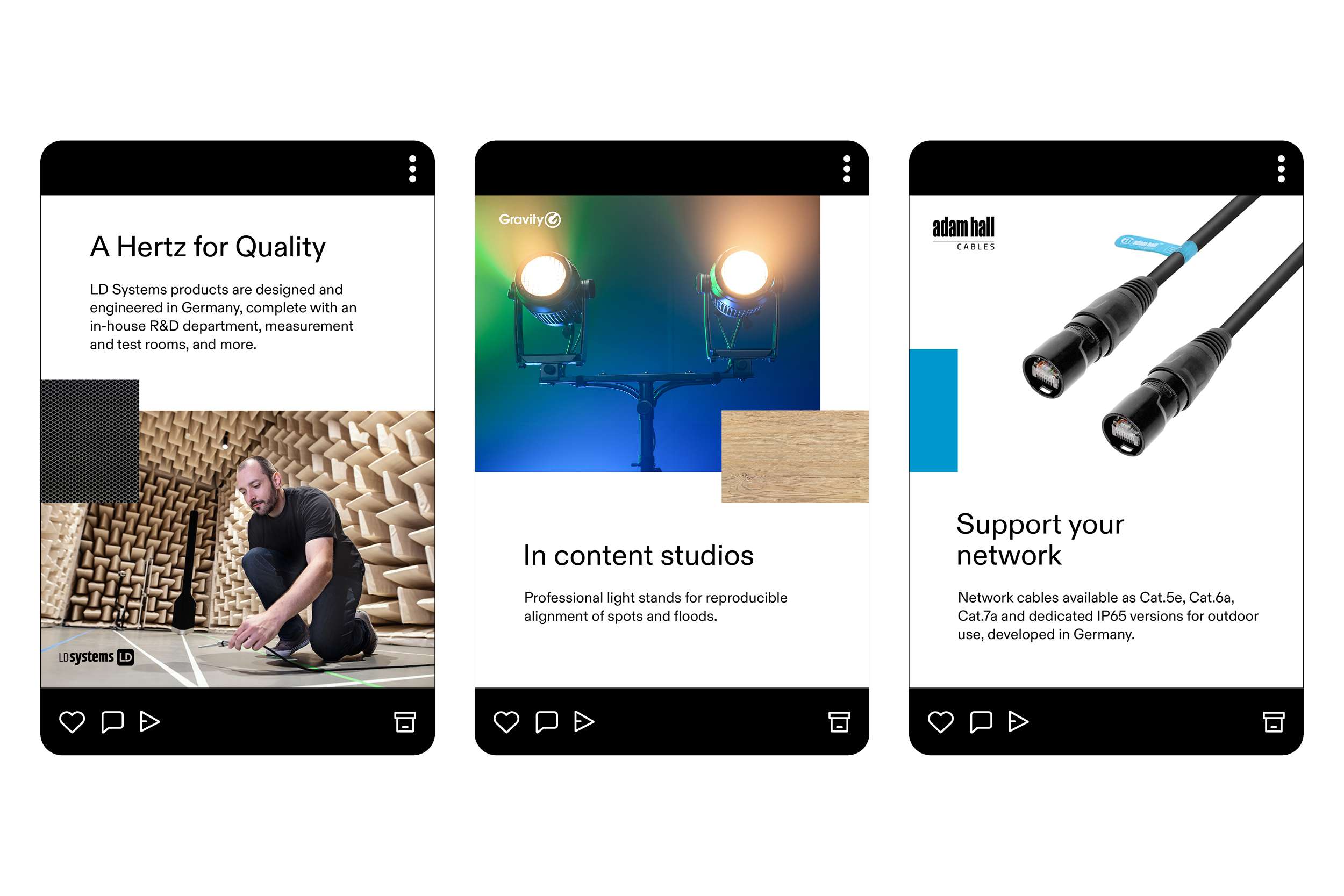 dbf adam hall integrated systems social media postings