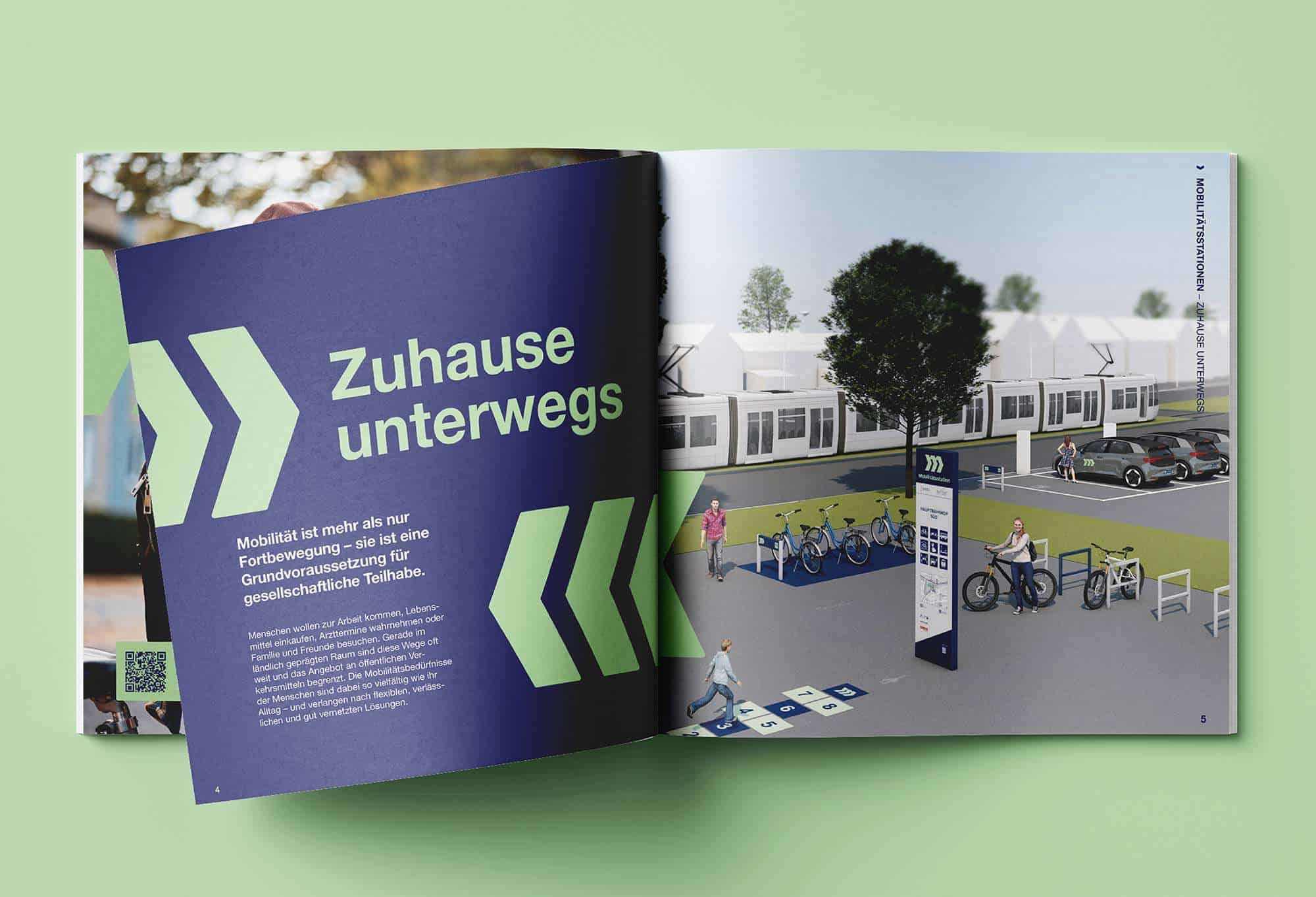 Logo und Corporate Design für Mobilitätsstationen – Regionalverband FrankfurtRheinMain 5 06 dbf Mobilitaetsstationen Broschuere