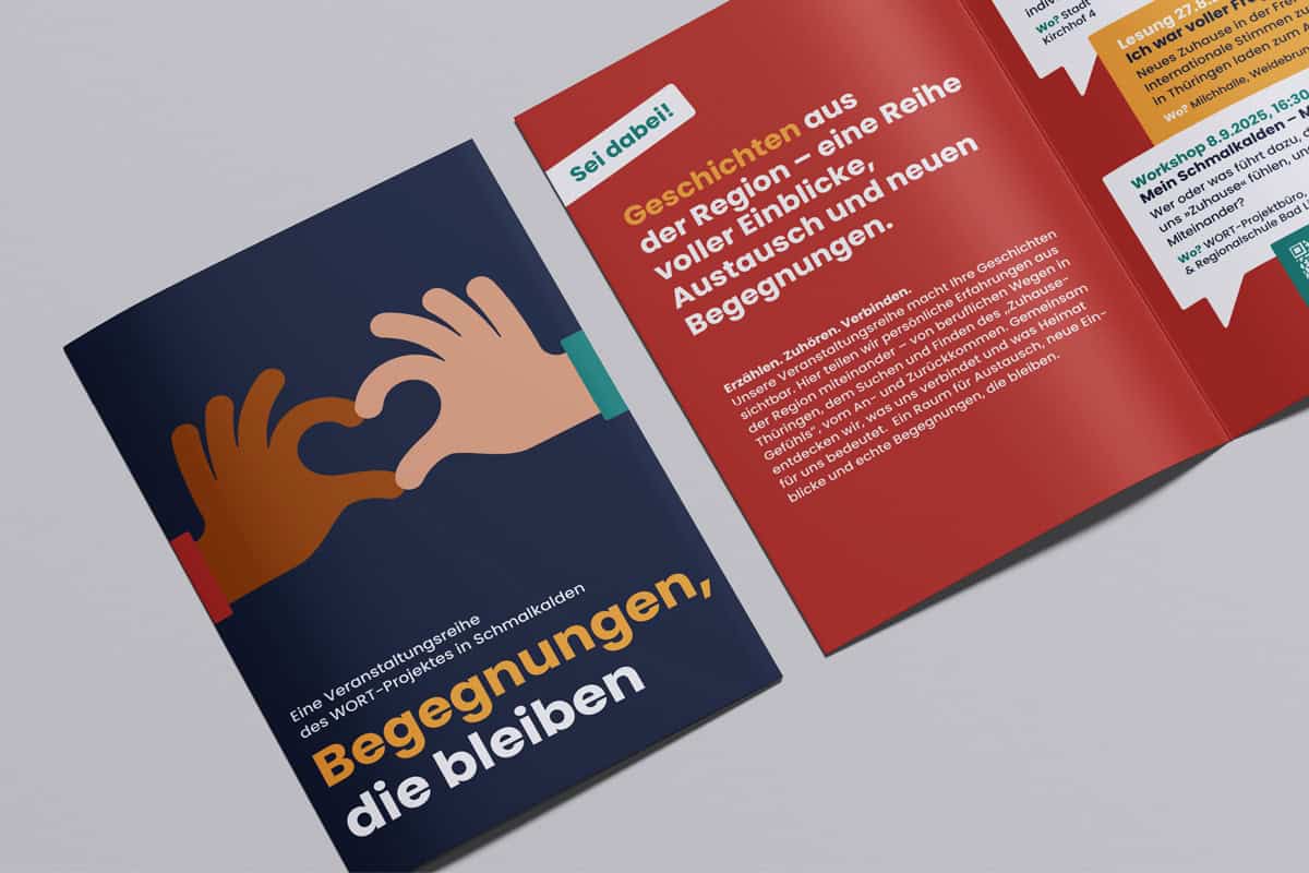 dbf kampagne WORT Danke Flyer