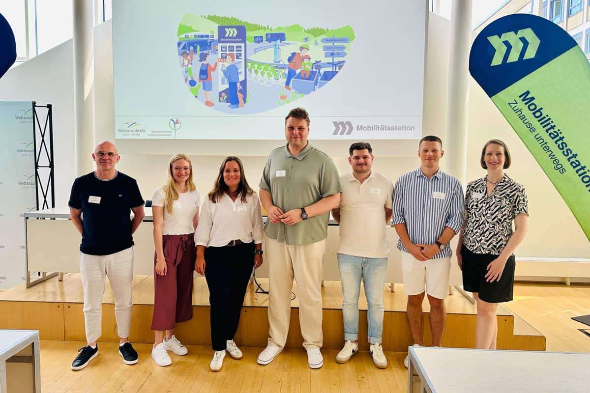 Logo und Corporate Design für Mobilitätsstationen – Regionalverband FrankfurtRheinMain 11 17 dbf Mobilitaetsstationen Event2