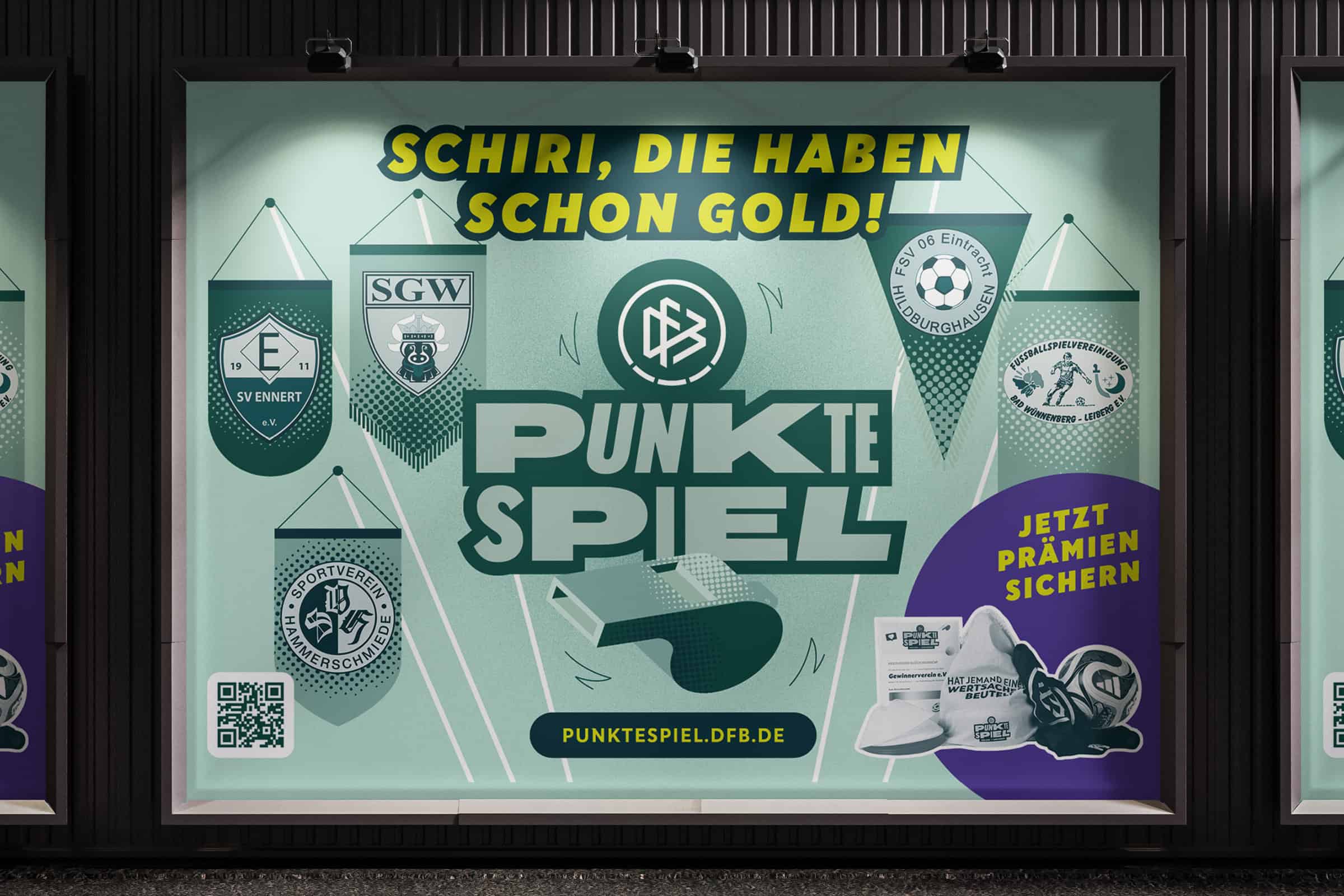 dbf case dfbpunktespiel plakat wimpel